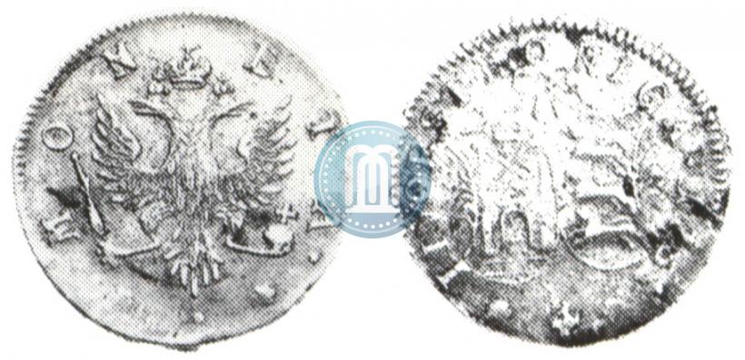 Фото 4 копейки 1757 года  "Ливонез"