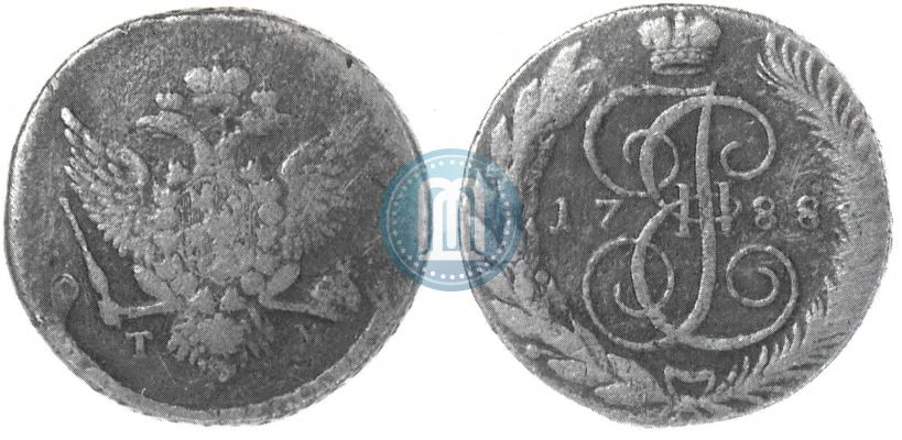 Picture 5 kopecks 1788 year ТМ 