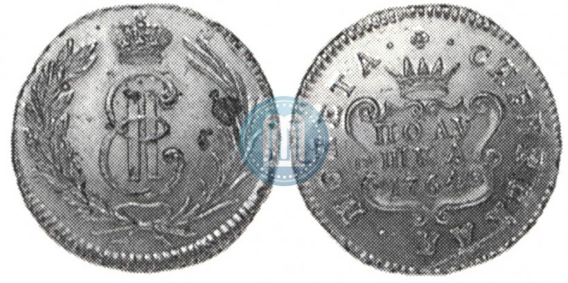 Picture Polushka 1764 year  