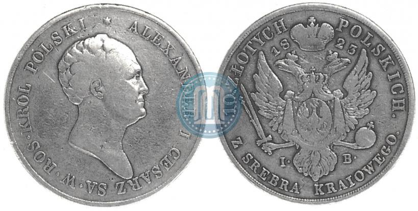 Picture 10 złotych 1823 year IB 