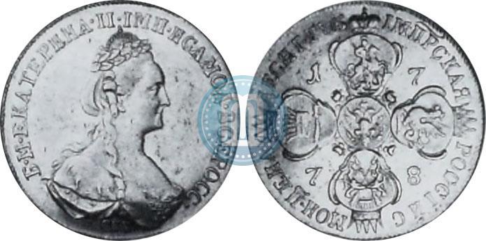 Picture 10 roubles 1777 year СПБ 