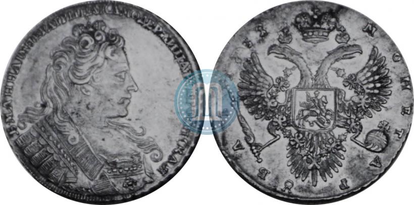 Picture 1 rouble 1731 year  
