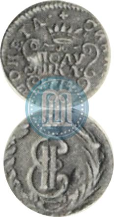 Фото Полушка 1774 года КМ 