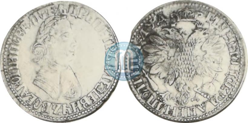 Picture Poltina 1704 year МД "Portrait by F. Alekseev"