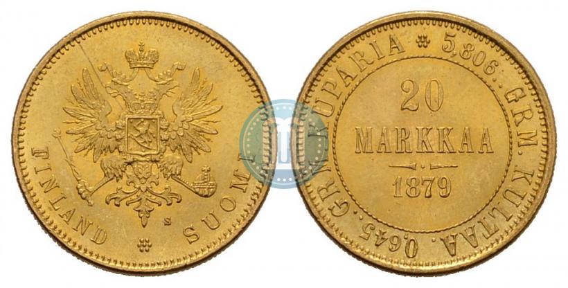 Фото 20 марок 1879 года S 