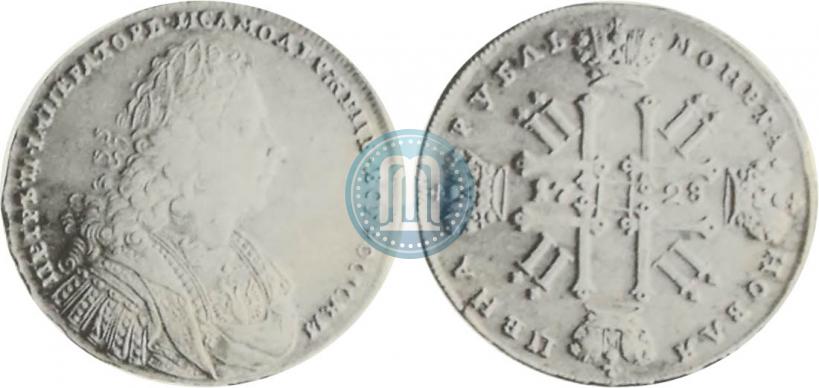 Picture 1 rouble 1728 year  "Type of 1728"