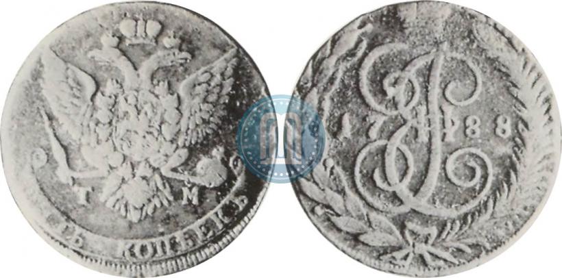 Picture 5 kopecks 1788 year ТМ 