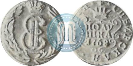 Picture Polushka 1768 year КМ 