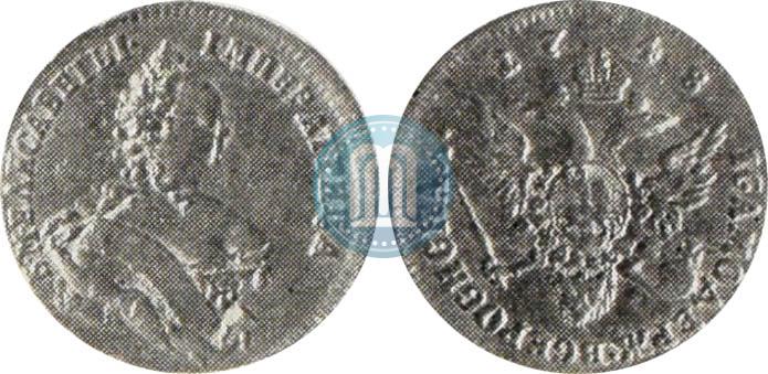 Picture 1 ducat 1748 year  