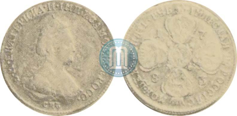Picture 5 roubles 1783 year СПБ 