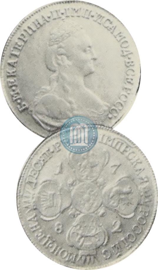 Picture 10 roubles 1782 year СПБ 