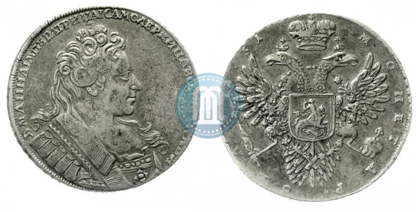 Picture 1 rouble 1731 year  