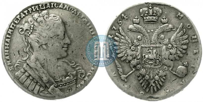 Picture 1 rouble 1734 year  "Type of 1732"