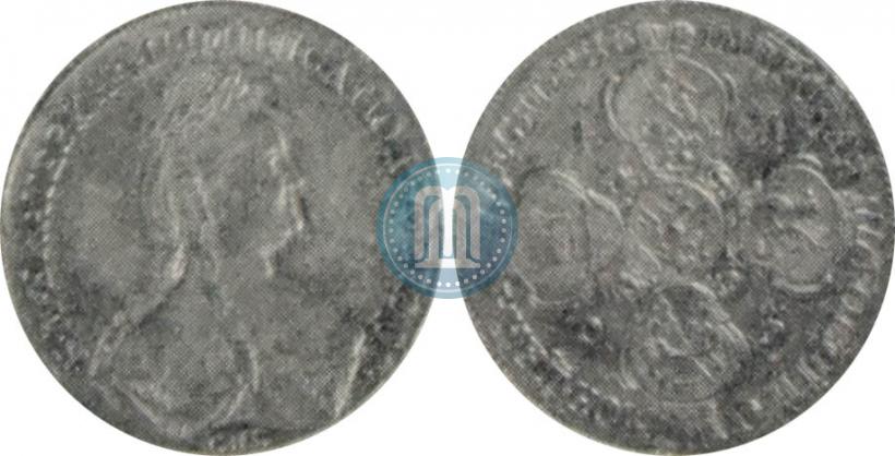 Фото 10 рублей 1795 года СПБ 