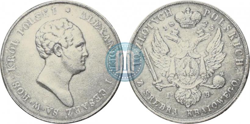 Picture 10 złotych 1823 year IB 
