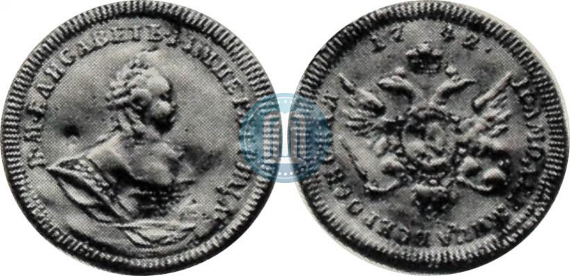 Picture 1 ducat 1742 year  