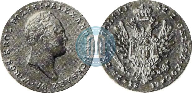 Фото 25 злотых 1817 года IB 