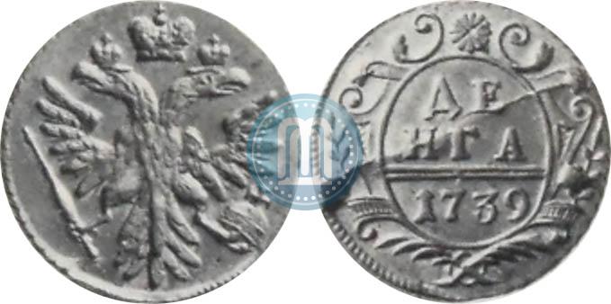 Фото Денга 1739 года  
