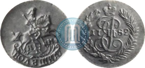Фото Полушка 1782 года КМ 