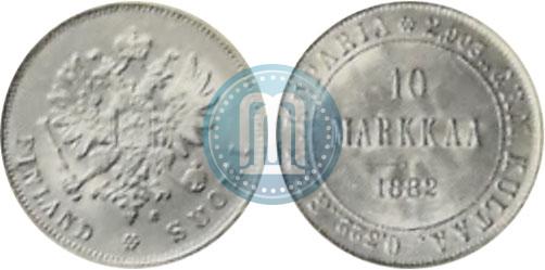 Picture 10 markkaa 1882 year S 