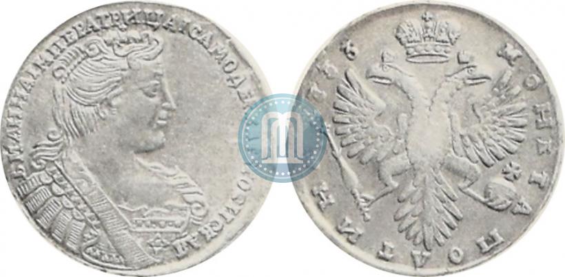 Picture Poltina 1733 year  