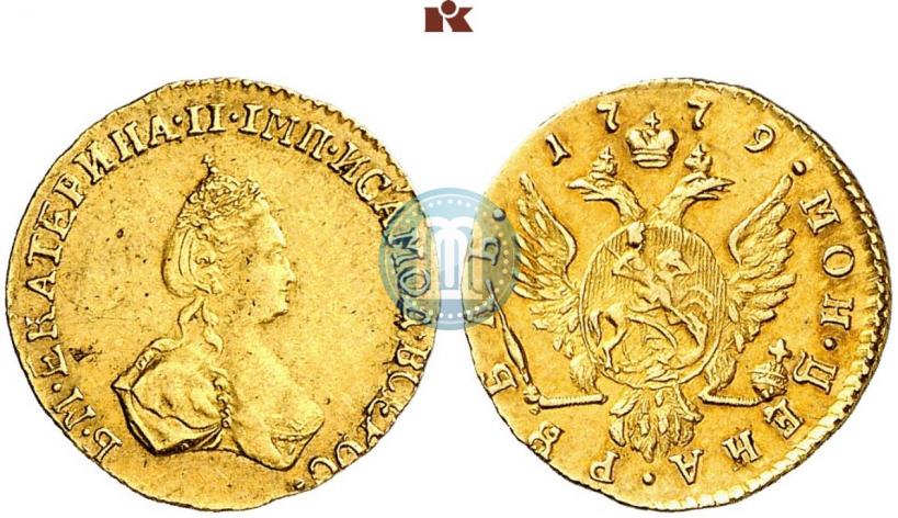 Picture 1 rouble 1779 year  
