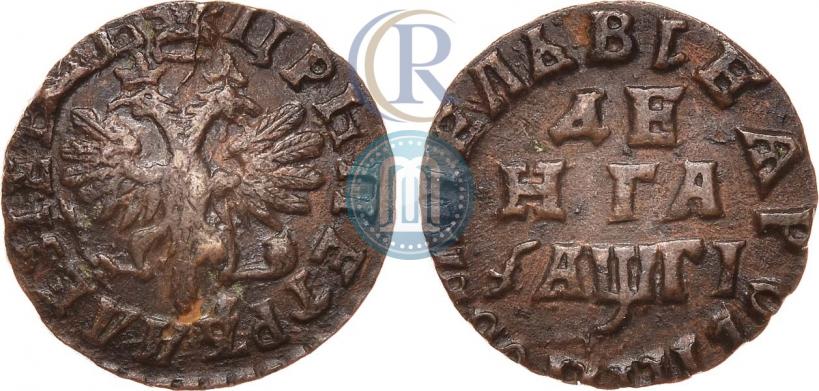 Фото Денга 1713 года  