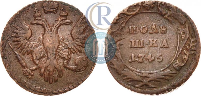 Picture Polushka 1745 year  