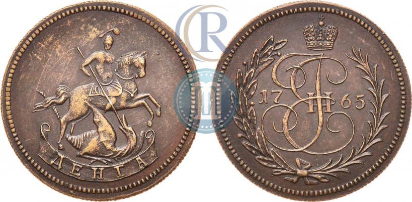 Фото Денга 1765 года  