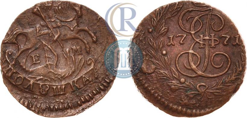 Picture Polushka 1771 year ЕМ 