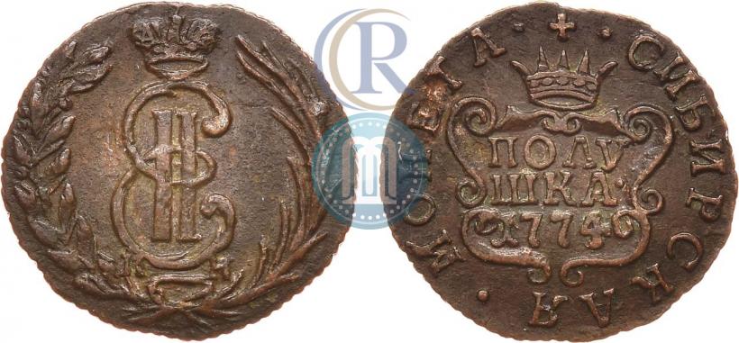 Picture Polushka 1774 year КМ 
