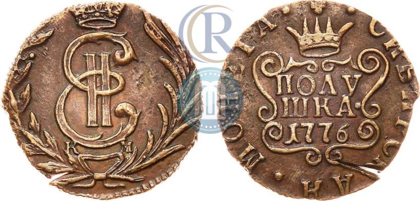 Фото Полушка 1776 года КМ 