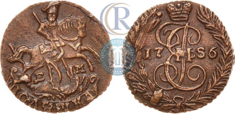 Picture Polushka 1786 year ЕМ 