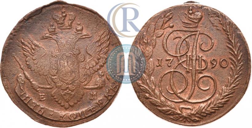 Picture 2 kopecks 1775 year ЕМ 