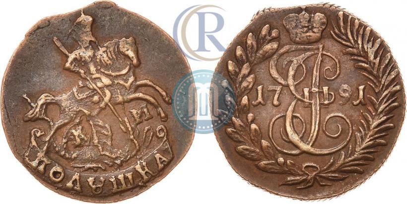 Picture Polushka 1791 year КМ 