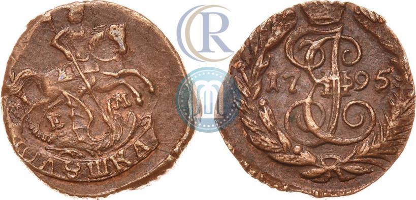 Фото Полушка 1795 года ЕМ 