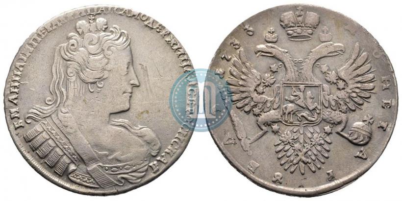 Picture 1 rouble 1733 year  
