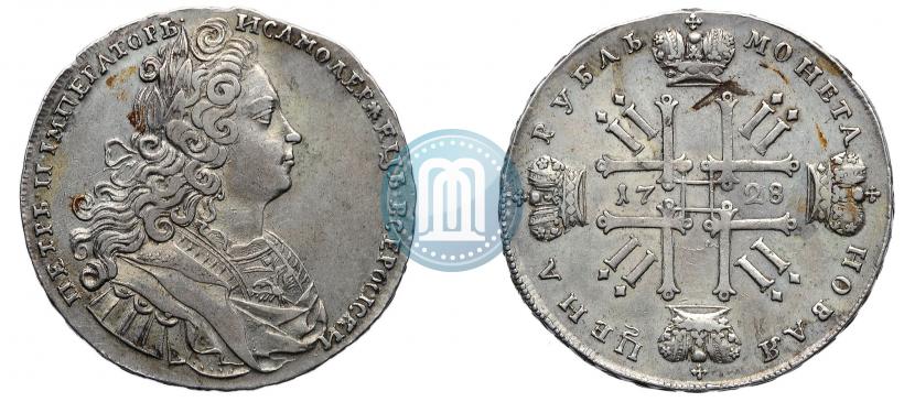Picture 1 rouble 1728 year  "Type of 1727"