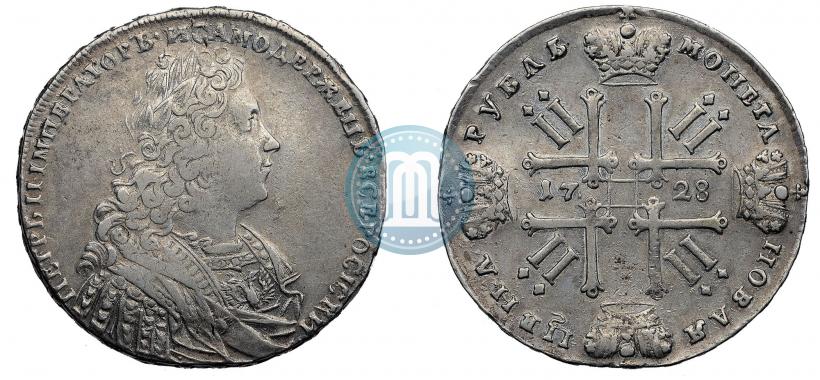 Picture 1 rouble 1728 year  "Type of 1728"
