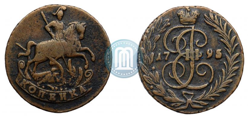 Фото 1 копейка 1795 года  