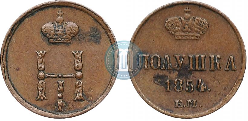 Picture Polushka 1854 year ЕМ 