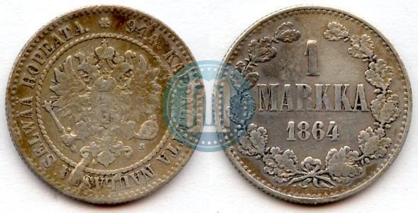 Фото 1 марка 1864 года S 