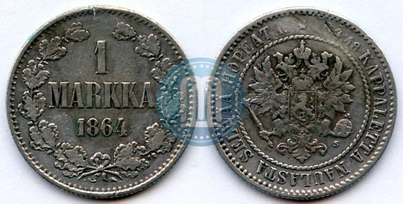 Фото 1 марка 1864 года S 