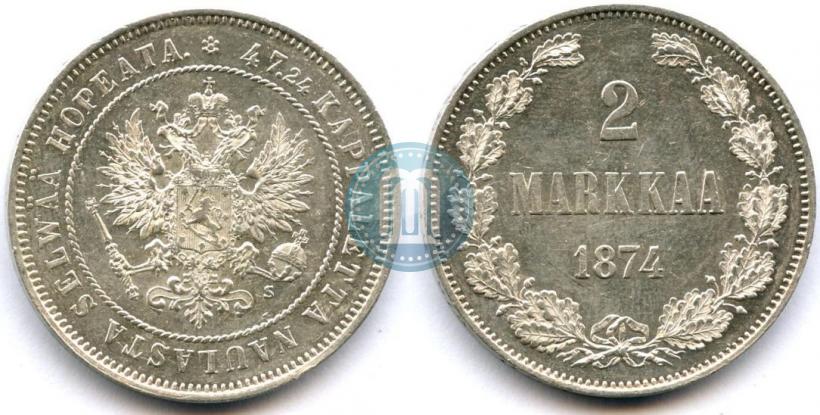 Фото 2 марки 1874 года S 