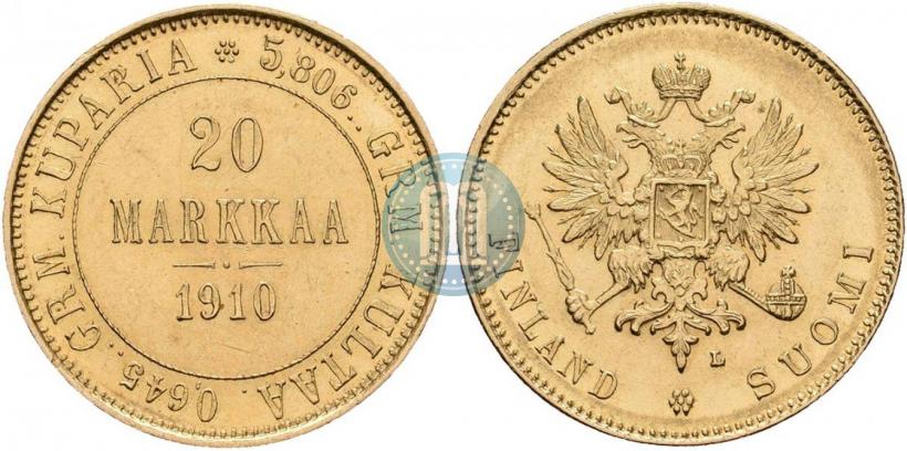 Фото 20 марок 1910 года L 