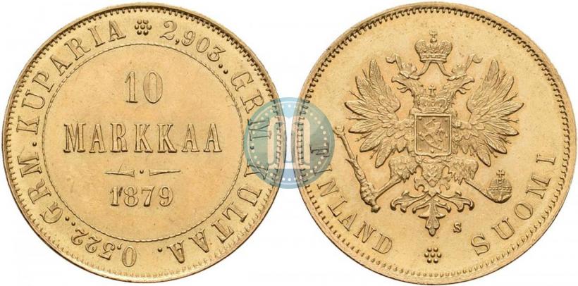 Фото 10 марок 1879 года S 