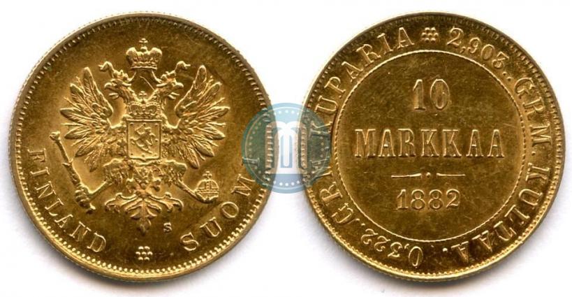 Фото 10 марок 1882 года S 