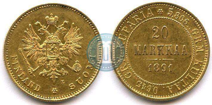 Фото 20 марок 1891 года L 