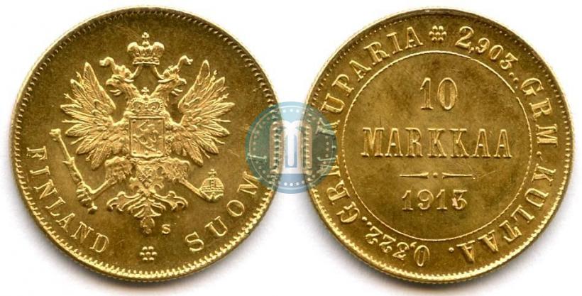 Picture 10 markkaa 1913 year S 