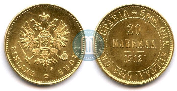 Picture 20 markkaa 1912 year S 